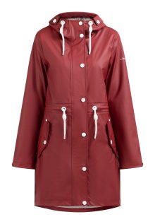 Funkční kabát DreiMaster Maritim karmínově červené / bílá