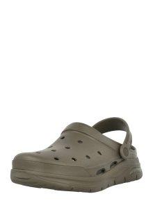 Pantofle Skechers khaki