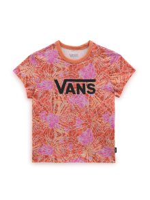 Tričko Vans oranžová / pink / pitaya / černá
