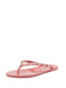 Žabky Katy Perry pink / perlově bílá
