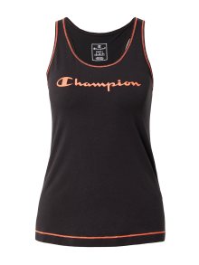 Sportovní top Champion Authentic Athletic Apparel oranžová / černá
