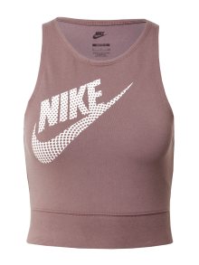 Top Nike Sportswear bledě fialová / bílá