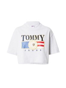 Tričko Tommy Jeans šedý melír / mix barev
