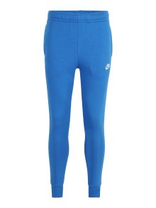 Kalhoty Nike Sportswear nebeská modř / bílá