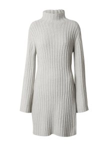 Úpletové šaty French Connection šedý melír