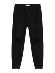 Džíny Bershka černá