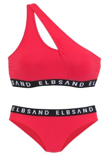 Bikiny Elbsand červená / černá / bílá