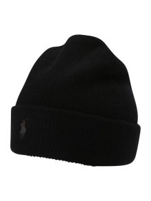 Čepice Polo Ralph Lauren antracitová / černá