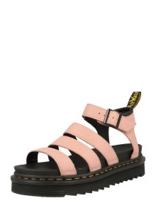 Páskové sandály \'Blaire\' Dr. Martens žlutá / pink / černá