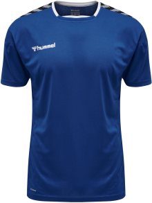 Funkční tričko Hummel královská modrá / černá / bílá