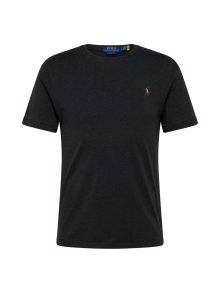 Tričko Polo Ralph Lauren hnědá / černá