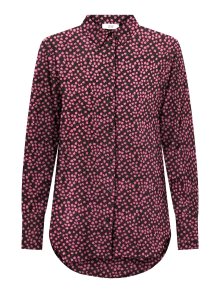 Halenka \'PIPER\' JDY pink / černá