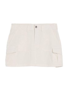 Sukně Bershka bílá