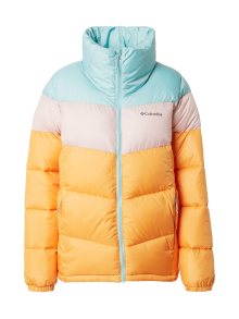 Outdoorová bunda \'Puffect™\' Columbia tyrkysová / oranžová / černá / bílá
