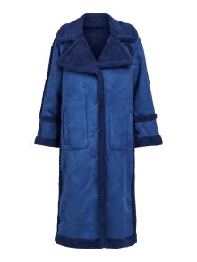 Zimní kabát \'Khalesi\' Object enciánová modrá
