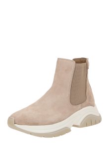 Chelsea boty Bullboxer béžová / bílá