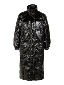 Zimní kabát Object černá