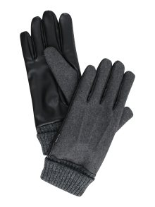 Prstové rukavice \'BRIAN\' Only & Sons tmavě šedá / černá