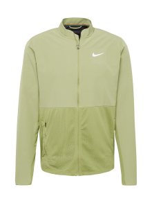Sportovní bunda Nike světle zelená / bílá