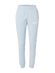 Sportovní kalhoty Hummel světlemodrá / bílá
