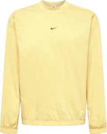 Mikina Nike Sportswear žlutá / černá