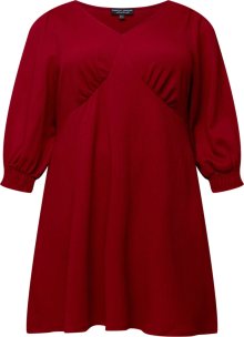 Šaty Dorothy Perkins Curve červená třešeň