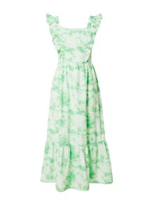 Letní šaty \'UNIZA\' SISTERS POINT světle zelená / bílá