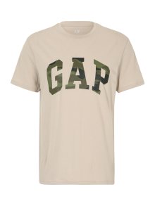 Tričko GAP béžová / zelená