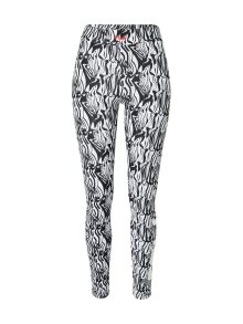 Legíny Fila červená / černá / bílá