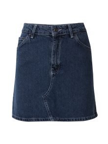 Sukně Topshop modrá džínovina