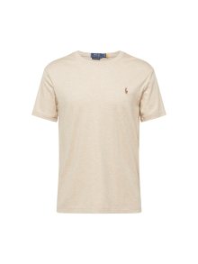 Tričko Polo Ralph Lauren písková / modrá / hnědá / bílá