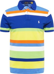 Tričko Polo Ralph Lauren královská modrá / světlemodrá / žlutá / světle zelená