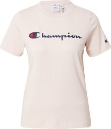 Tričko Champion Authentic Athletic Apparel námořnická modř / pudrová / červená / bílá