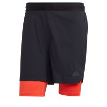 Sportovní kalhoty \'Power Workout\' adidas performance červená / černá