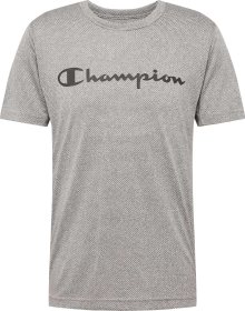 Funkční tričko Champion Authentic Athletic Apparel tmavě šedá / černá / offwhite