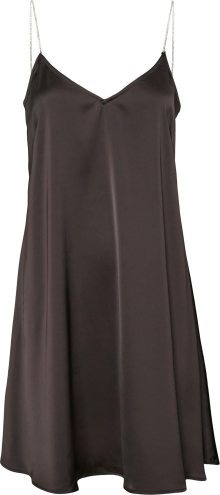 Koktejlové šaty Vero Moda čokoládová