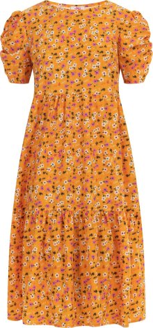 Letní šaty MYMO mix barev / oranžová