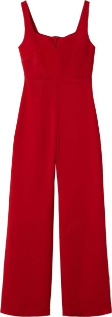 Overal \'FUNK\' Mango karmínově červené