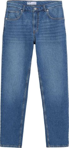 Džíny Bershka modrá džínovina