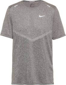 Funkční tričko \'Rise 365\' Nike světle šedá / šedý melír