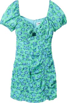 Letní šaty \'NEWPORT\' Desigual modrá / nefritová / světle zelená