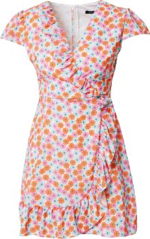 Letní šaty Trendyol námořnická modř / světlemodrá / oranžová / pink / bílá