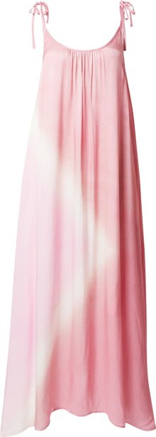 Letní šaty Essentiel Antwerp béžová / růžová / pastelově růžová