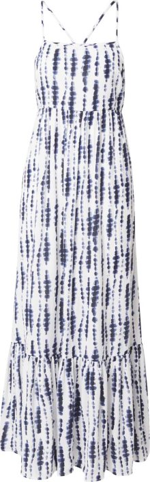Letní šaty Nasty Gal modrá / námořnická modř / bílá