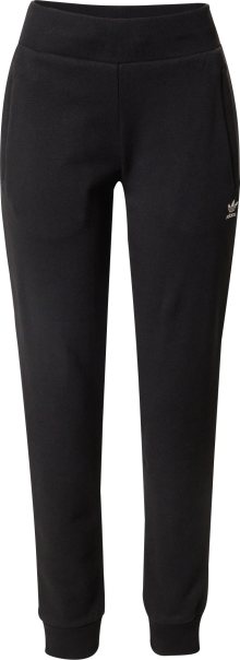 Kalhoty \'Adicolor Essentials \' adidas Originals černá / bílá
