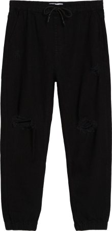 Džíny Bershka černá