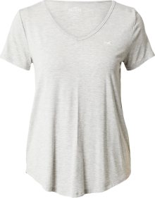 Tričko \'EMEA\' Hollister šedý melír