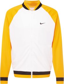 Sportovní bunda Nike žlutá / černá / bílá