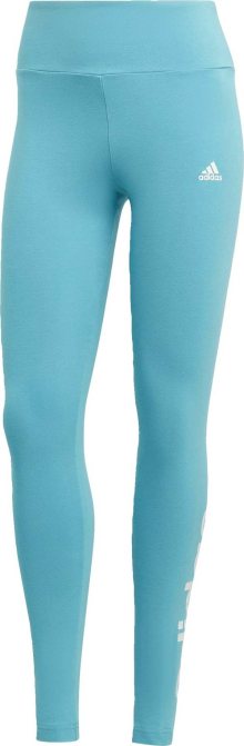 Sportovní kalhoty \'Essentials\' ADIDAS SPORTSWEAR aqua modrá / bílá
