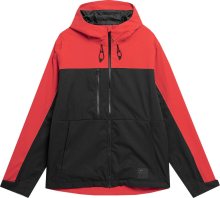 Outdoorová bunda 4F červená / černá